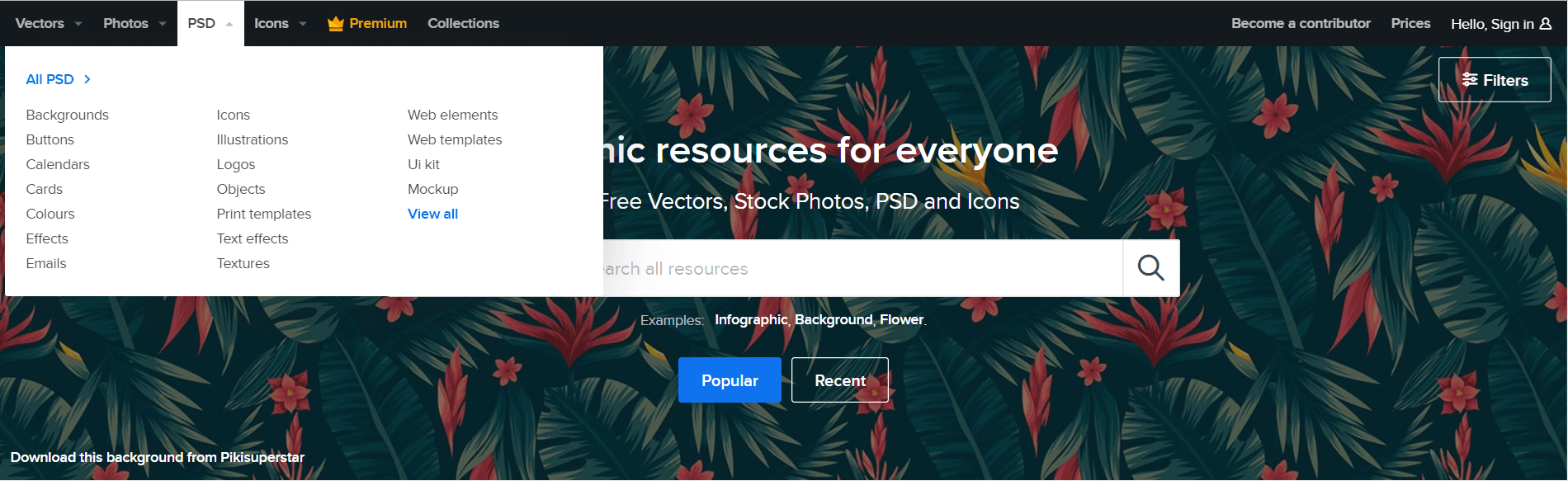 FREE PIK Сервис FREE PIK